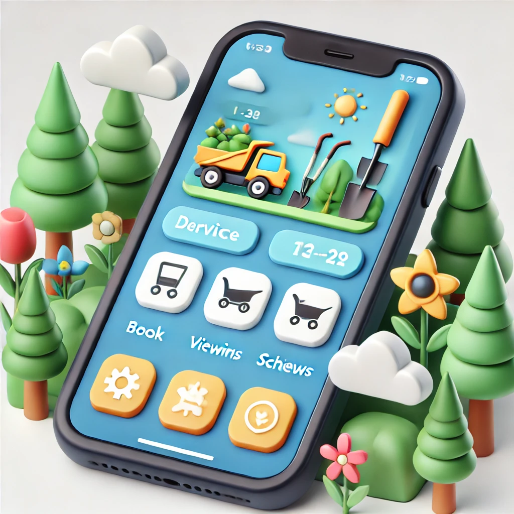 JMP Garden Maintenance Android App